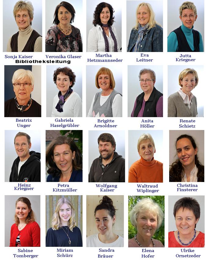 Das Team der Bücherei