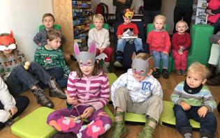 Bild von der Lesestunde 4.12.