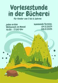Flyer Lesestunde