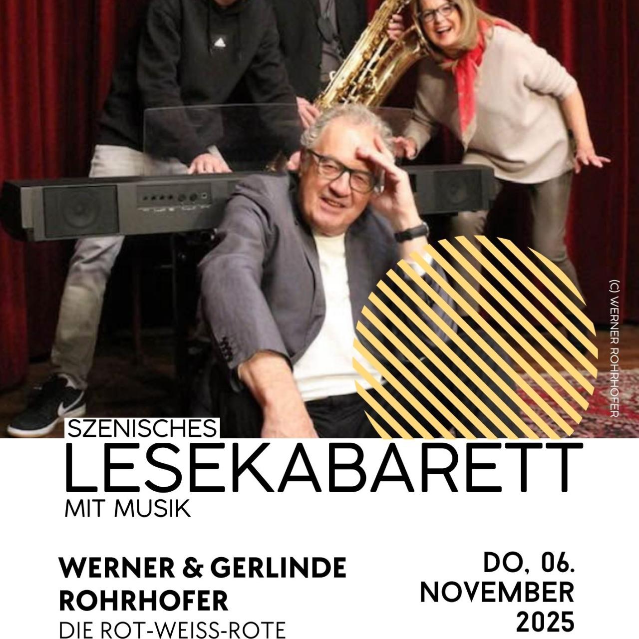 Plakat der Veranstaltung Lesekabarett